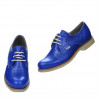 Chaussures casual femme 678 bleu électrique