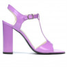 Sandales femme 1258 vernis violet clair