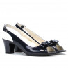 Sandales femme 1251 vernis indigo