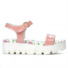 Sandales femme 5034 vernis rose