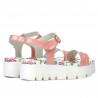 Sandales femme 5034 vernis rose