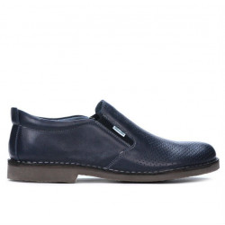 Chaussures décontractées homme 7200p indigo perforé