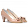 Sandales femme 1255 vernis nude