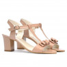 Sandales femme 1257 verni nude