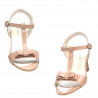 Sandales femme 1257 verni nude
