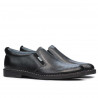 Chaussures casual homme (grandes tailles) 7200mp noir perforé
