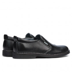 Chaussures casual homme (grandes tailles) 7200mp noir perforé