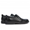 Chaussures casual homme (grandes tailles) 7200mp noir perforé