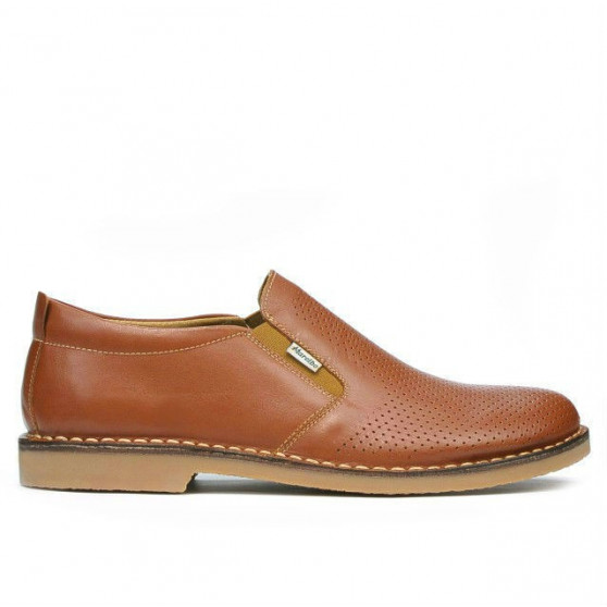 Chaussures casual homme (grandes tailles) 7200mp marron perforé Chaussures casual homme (grandes tailles) 7200mp marron perforé