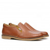 Chaussures casual homme (grandes tailles) 7200mp marron perforé