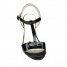 Sandales femme 1257 vernis noir