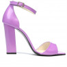 Sandales femme 1259 vernis violet clair