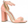 Sandales femme 1259 vernis rose