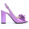 Sandales femme 1256 vernis violet clair