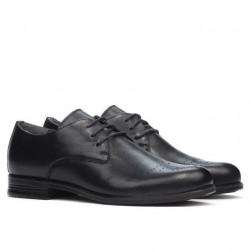 Chaussures élégantes adolescents 398 noir