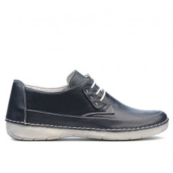 Mocassins femme 672s indigo
