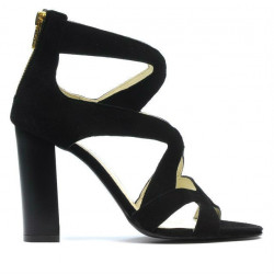 Sandales femme 1260 noir antilope