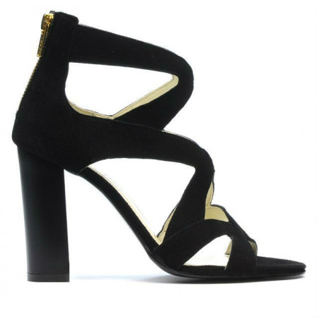 Sandales femme 1260 noir antilope