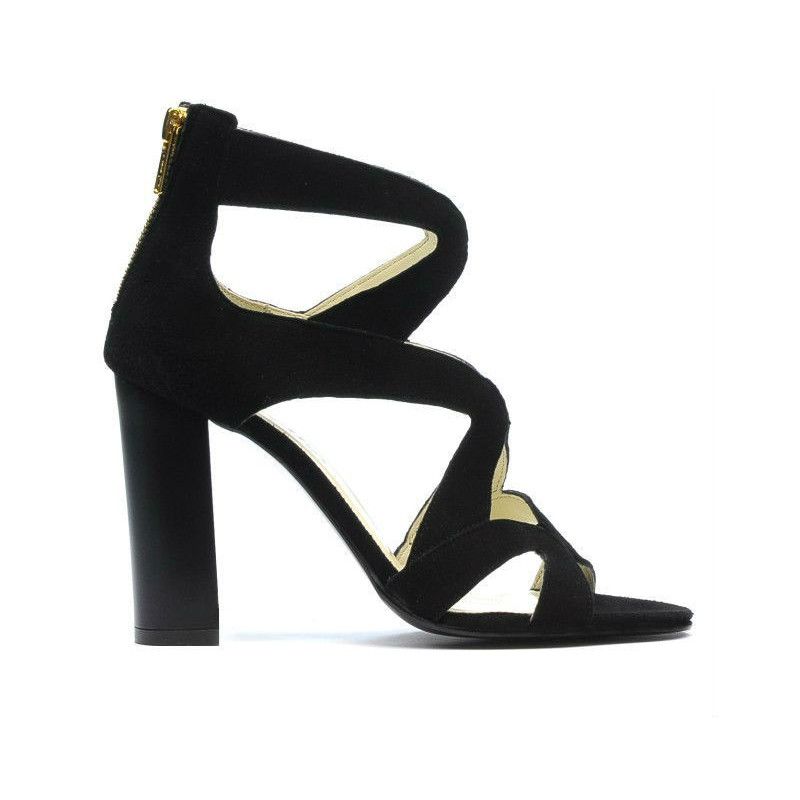 Sandales femme 1260 noir antilope