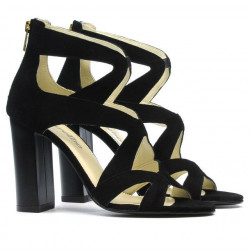 Sandales femme 1260 noir antilope