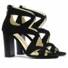 Sandales femme 1260 noir antilope