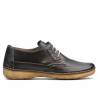 Mocassins femme 672s café