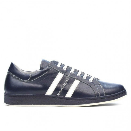 Baskets homme 959 indigo+blanc
