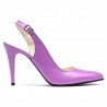 Sandales femme 1249 verni violet