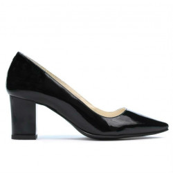 Chaussures élégantes femme 1253 vernis noir