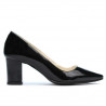 Chaussures élégantes femme 1253 vernis noir