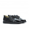 Chaussures enfants 60c vernis noir combiné