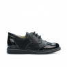 Chaussures enfants 60c vernis noir combiné