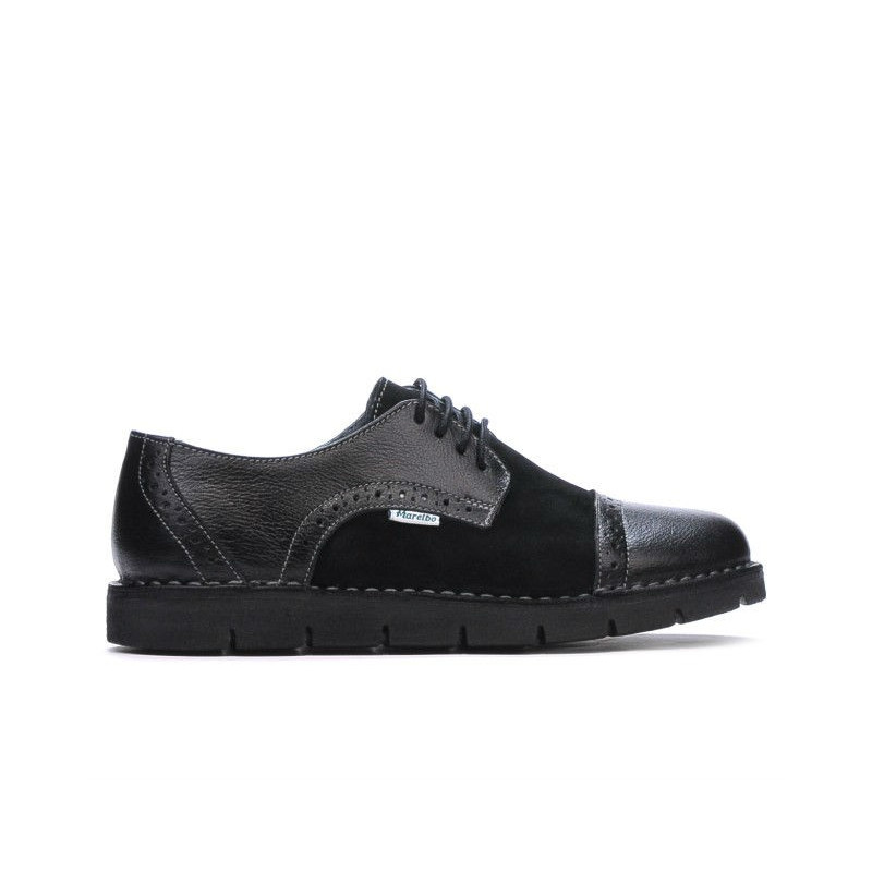 Chaussures casual femme 7001-1 noir combiné