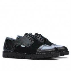 Chaussures casual femme 7001-1 noir combiné