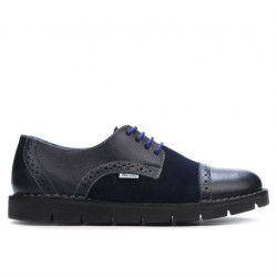 Chaussures décontractées femme 7001-1 indigo combiné
