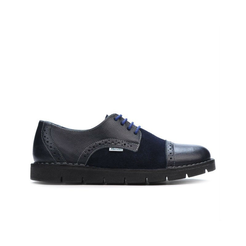 Chaussures décontractées femme 7001-1 indigo combiné