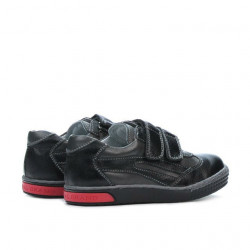 Chaussures enfants petits 16-1c noir+gris