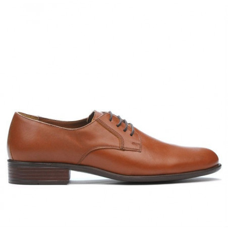 Chaussures élégantes homme 837 marron cognac