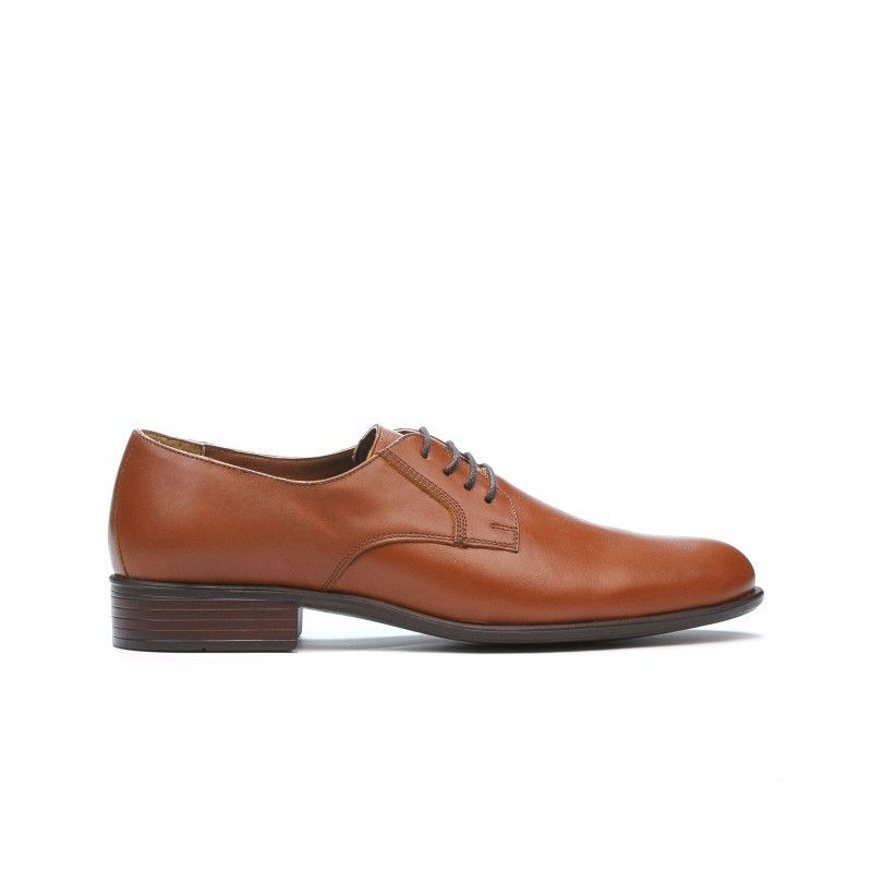 Chaussures élégantes homme 837 marron cognac