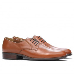 Chaussures élégantes homme 837 marron cognac