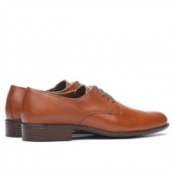 Chaussures élégantes homme 837 marron cognac
