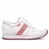 Chaussures de sport femme 679 blanc+rouge