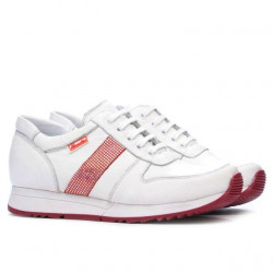 Chaussures de sport femme 679 blanc+rouge