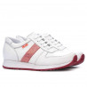 Chaussures de sport femme 679 blanc+rouge