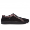 Chaussures casual/sport homme 841 bordeaux combiné