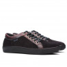 Chaussures casual/sport homme 841 bordeaux combiné