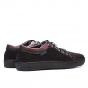 Chaussures casual/sport homme 841 bordeaux combiné