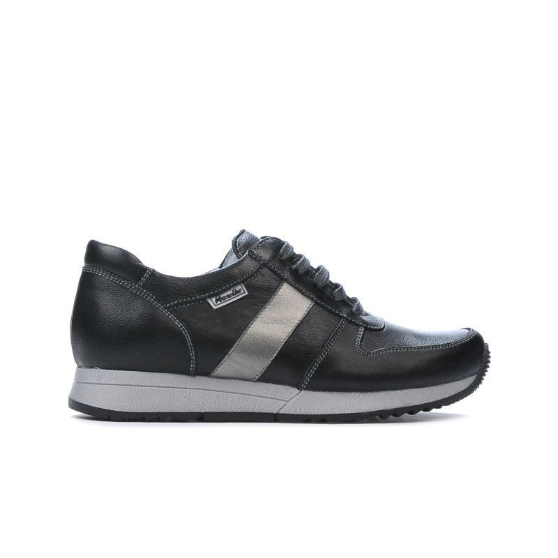 Chaussures de sport femme 679 noir+argenté