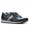 Chaussures de sport femme 679 noir+argenté