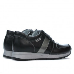 Chaussures de sport femme 679 noir+argenté